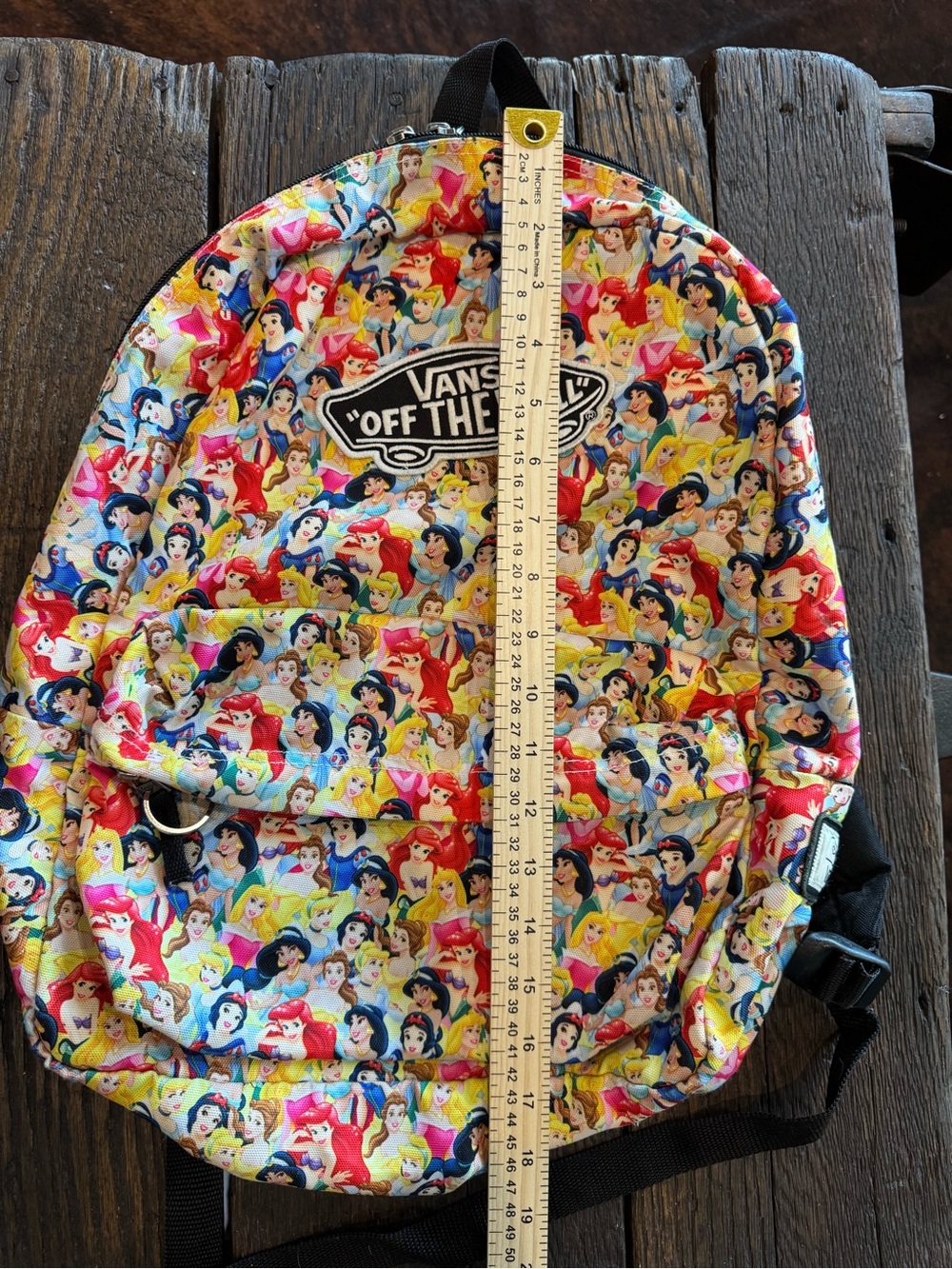 Vans Disney Princess Backpack - Ariel, Belle, Snow White, Cinderella, Jasmine - Picture 13 of 14